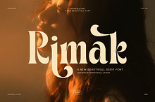 Rimak Elegant Display Serif Font