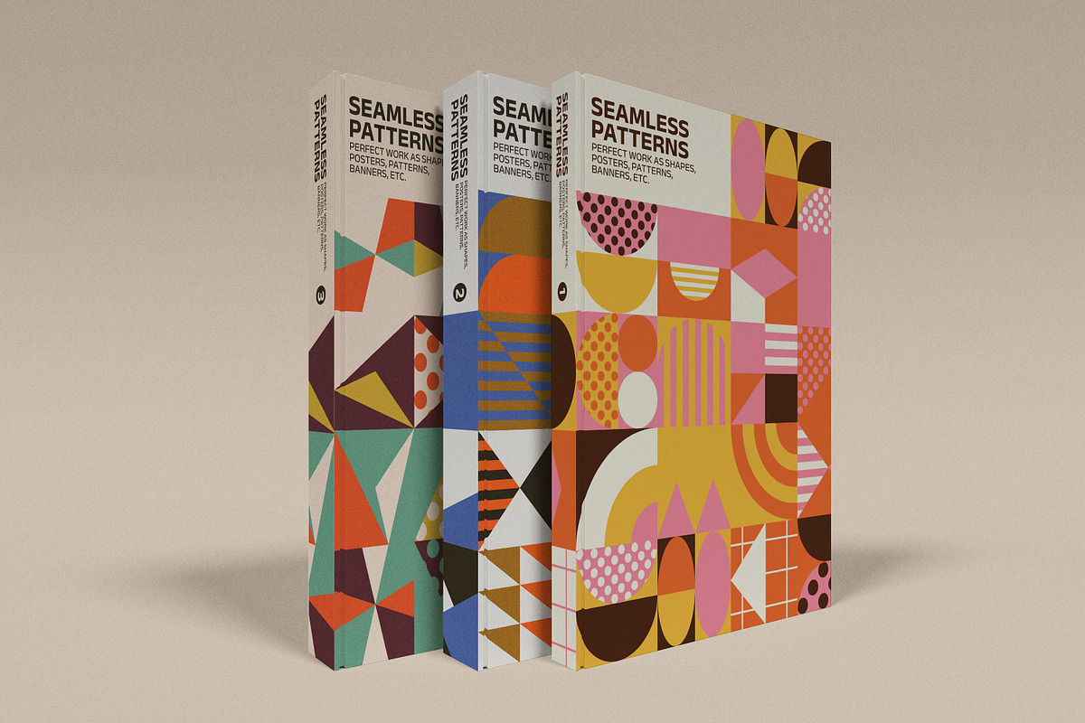 318 Shapes Patterns Posters Part 1, a Pattern Graphic by softulka (Photo 5 of 12)