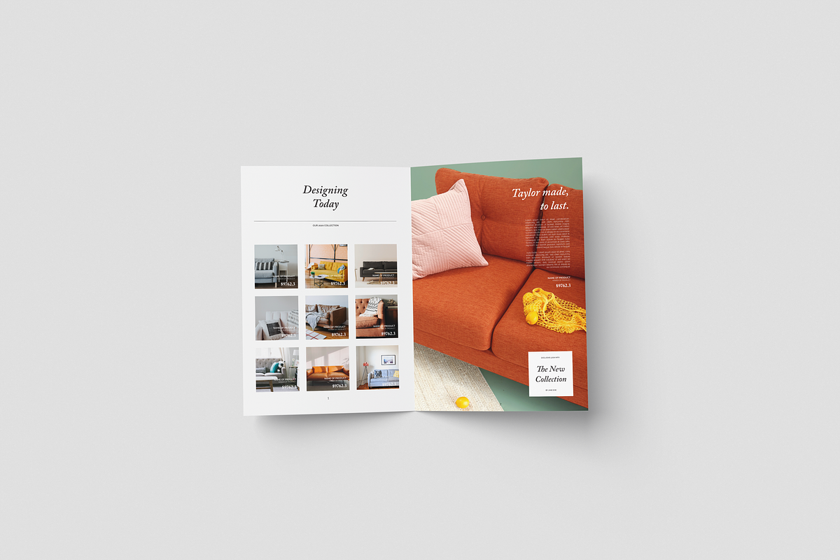 A4 Bifold Brochure Mockup Bundle 43, a Books & Magazine Mockup by Graphicuss (Photo 5 of 5)