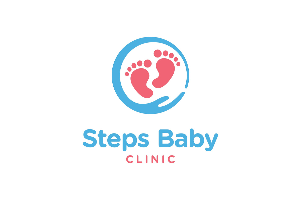 Baby Steps Care Logo, a Branding & Logo Template by ika trisiana
