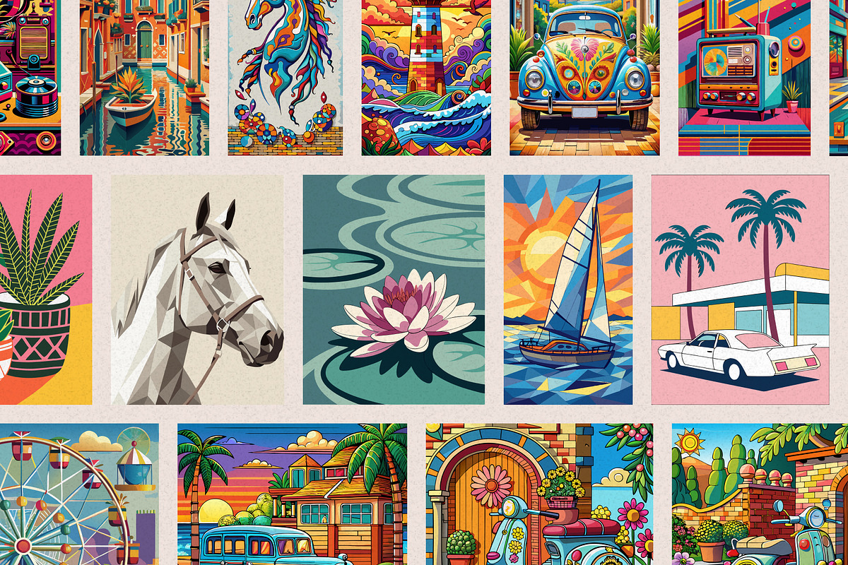 Entire Shop Bundle, a Wallpaper Graphic by Helospace (Photo 8 of 10)
