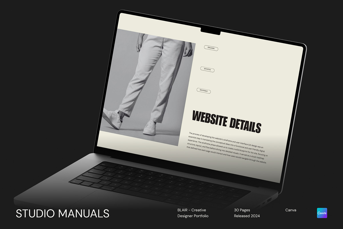 BLAIR – Creative Designer Portfolio, a Social Media Template by Studio Manuals (Photo 6 of 8)