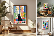 Botanical Cat Clipart Templates, an Animal Illustration by ARTOZEN DIGITAL (Thumbnail 13 of 16)