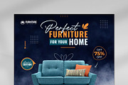 Furniture Social Media Banner Design, a Marketing Template by Photoshop Action (Thumbnail 16 of 26)