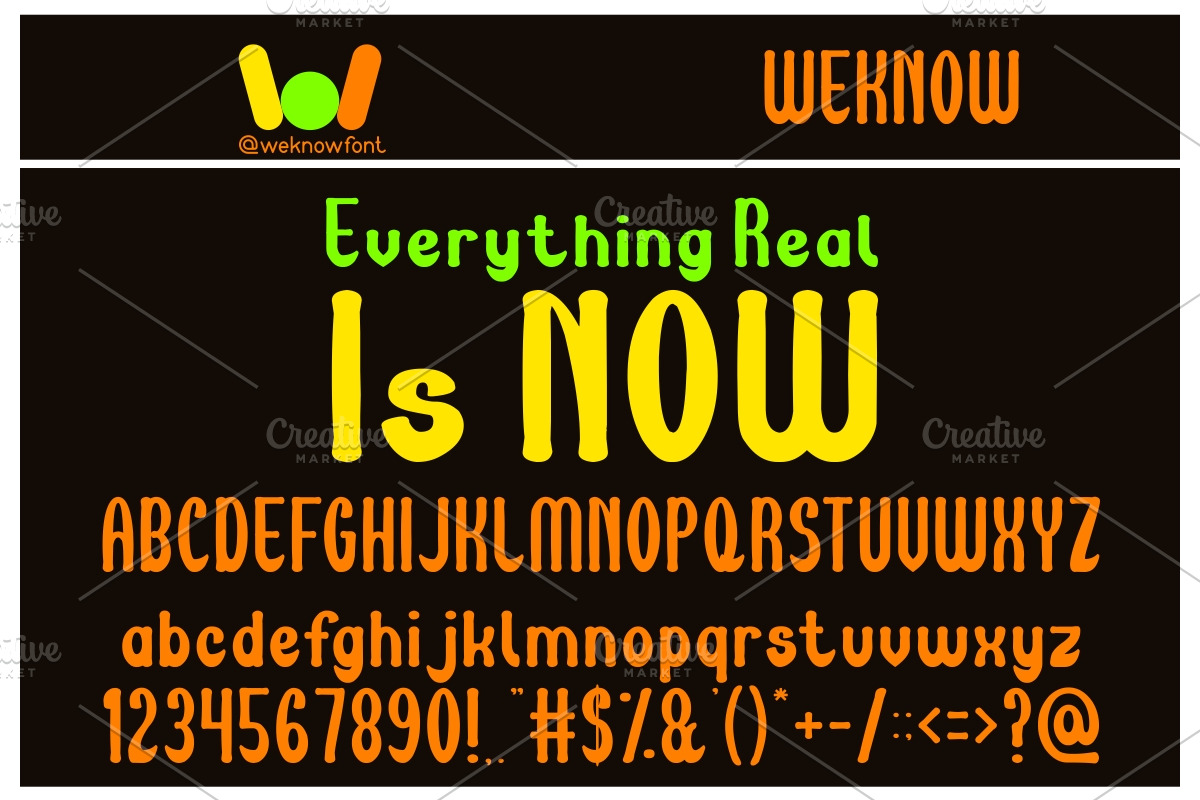 maximum high tension font, a Font by weknow (Photo 5 of 5)