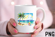 Summer Beach PNG, an Illustration by Black Bird Studio (Thumbnail 3 of 3)