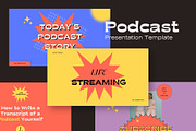 Podcast Bundle Presentation Pack, a Presentation Template by Rocket Template (Thumbnail 8 of 13)