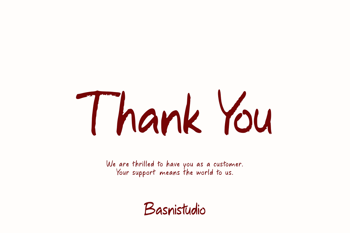 CoffeeAmore a Handwritting Font, a Handwritten Font by Basnistudio (Photo 13 of 13)
