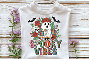 Mexican Ghost Espooky Vibes PNG, an Illustration by CraftArtStudio (Thumbnail 3 of 4)