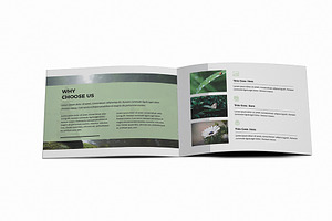 Green Leaf - A5 Creative Brochure