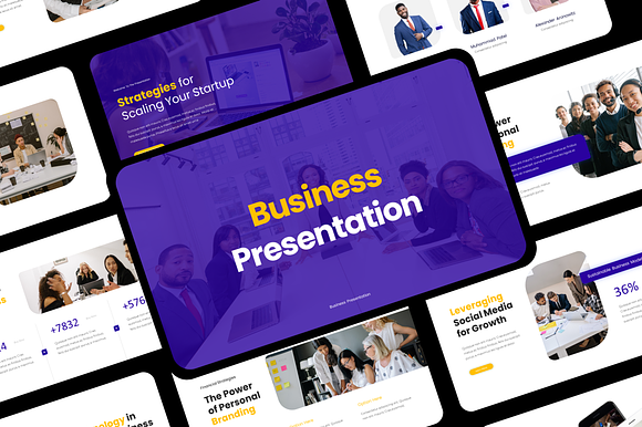 Business Presentation Template preview 3
