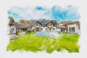 House Portrait from Photo Action, an Action Add-On by MRI STUDIO (Thumbnail 15 of 17)