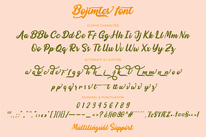 Bojimtes Font