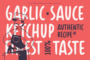 Kitchen Whisker Font, a Handwritten Font by Timurtype (Thumbnail 2 of 7)