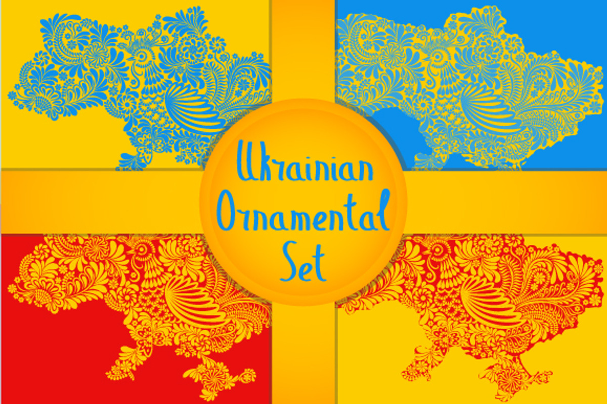 Ukrainian Ornamental Set preview 3