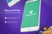Mockup Iphone 6 Flying Scene (NEW), an Android Mockup by Pizza Pixel (Thumbnail 3 of 5)