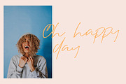 Sunny Day, a Script Font by Katie Holland (Thumbnail 2 of 6)