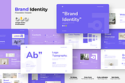 Brand Identity - Google Slides, a Presentation Template by QR Design Studio (Thumbnail 1 of 3)