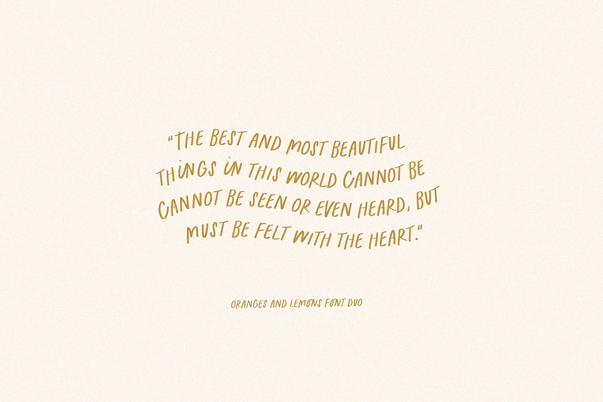 Oranges & Lemons Font Duo, a Script Font by Nicky Laatz (Photo 10 of 17)
