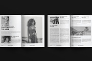 Book Layout Template, a Magazine Template by E-Type (Thumbnail 3 of 7)