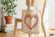 Flaming Heart PNG, Fiery Heart, an Illustration by SharpMarketplace (Thumbnail 4 of 4)