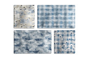 6 Seamless Pattern: Blur Abstract, a Pattern Graphic by StudioCitra (Thumbnail 2 of 10)