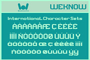 Core Thought font, a Font by weknow (Thumbnail 8 of 8)