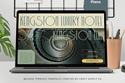 Belkon – Art Deco Font, a Sans Serif Font by Craft Supply Co. (Thumbnail 7 of 8)
