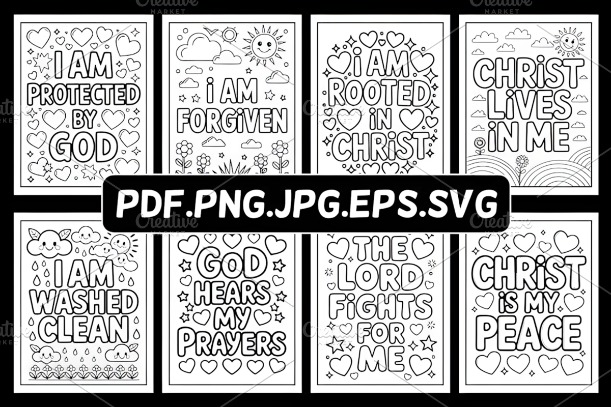 70 God's Promises for Kids, a Decorative Illustration by Design Station (Photo 2 of 8)