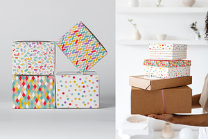 Funky Confetti Patterns