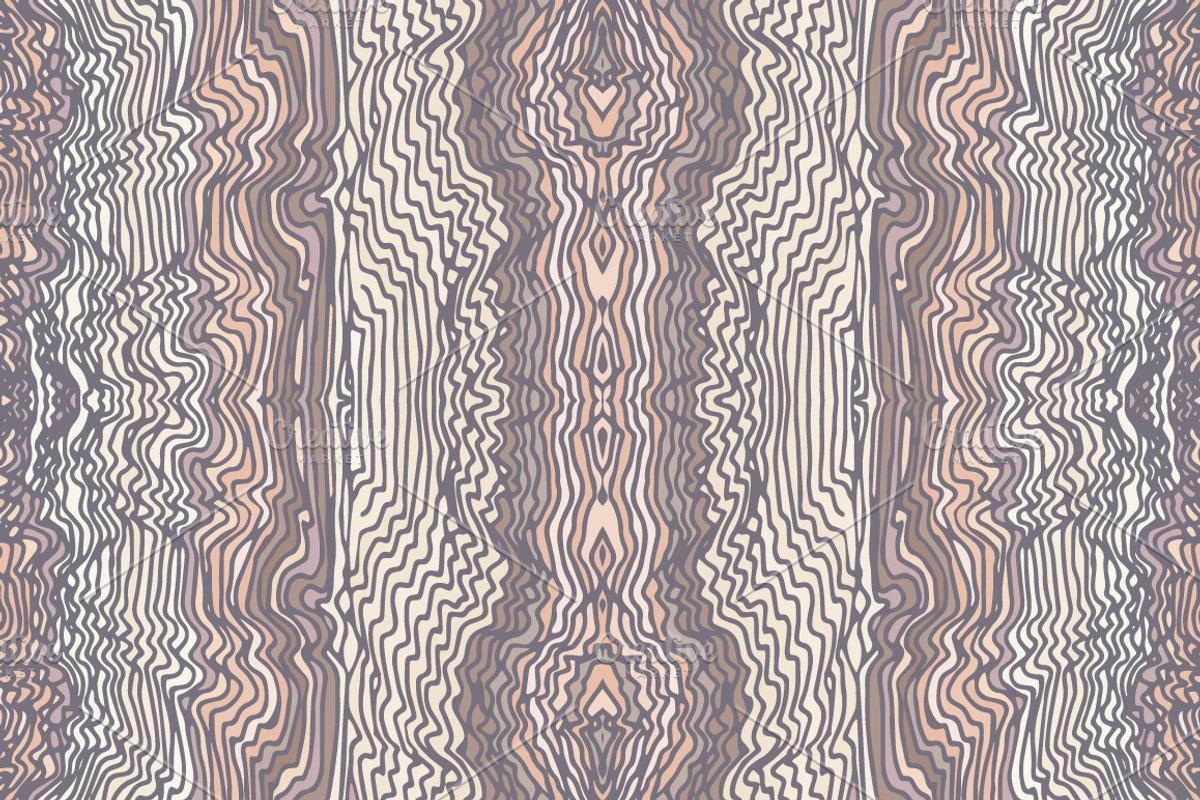 5 vector abstract seamless patterns, an Illustration by tamara.comotomka (Photo 4 of 5)