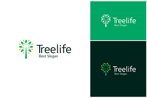 Tree Spring Leaf Simple Logo, a Branding & Logo Template by ika trisiana