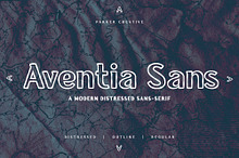 Aventia Sans - Modern & Distressed