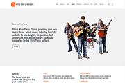 Music Band Musician WordPress Theme, a WordPress Template by Visualmodo (Thumbnail 3 of 18)