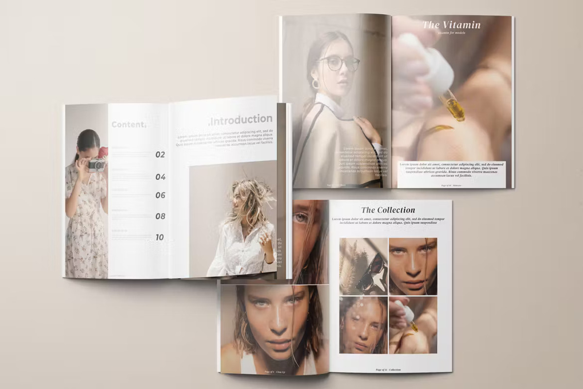 Brochure Mockup Mockup Set, an Advertising Mockup by GearShift (Photo 5 of 5)