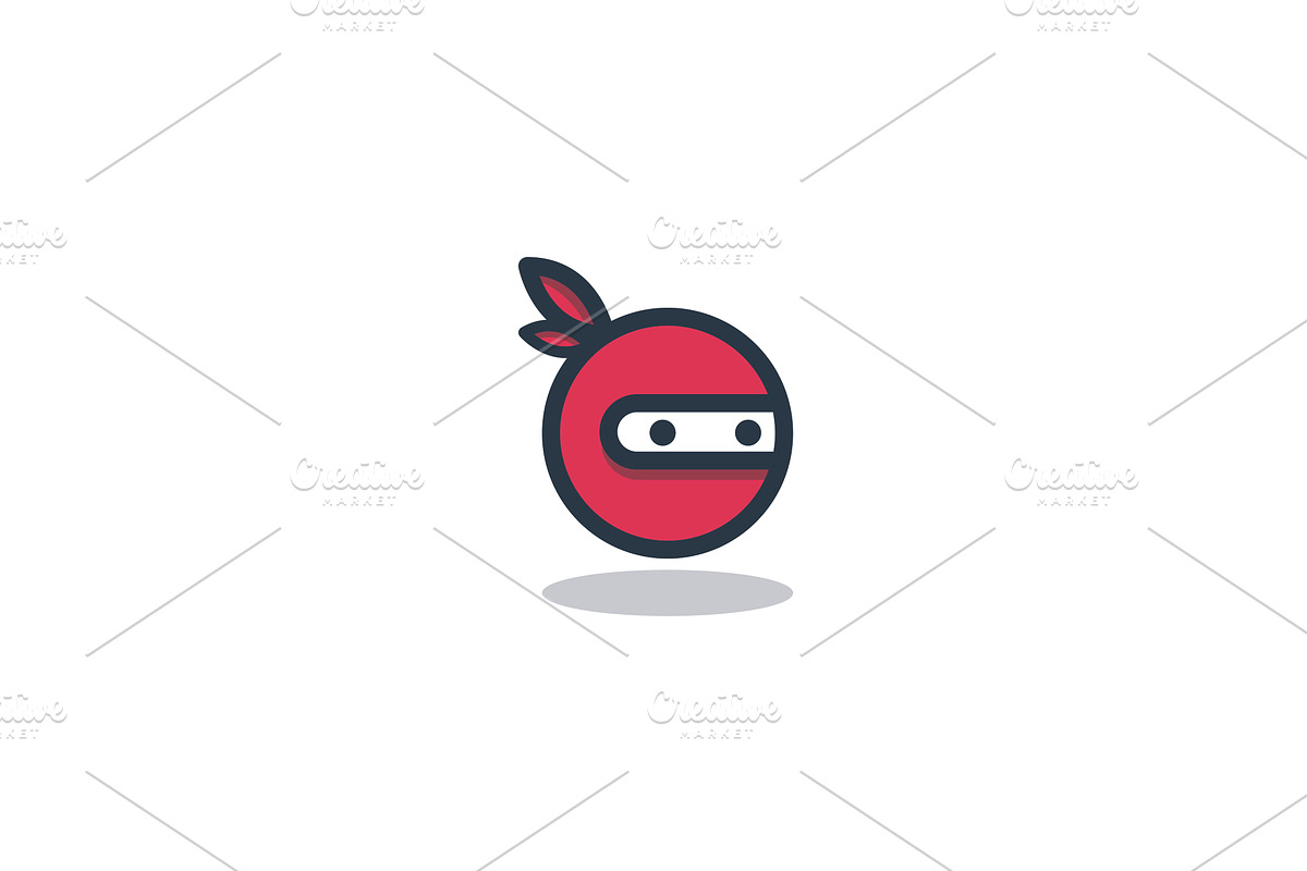 Ninja Face - Extended License, a Branding & Logo Template by Laurentiu Cotet (Photo 2 of 2)