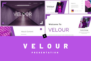 Velour-Business Presentation Keynote