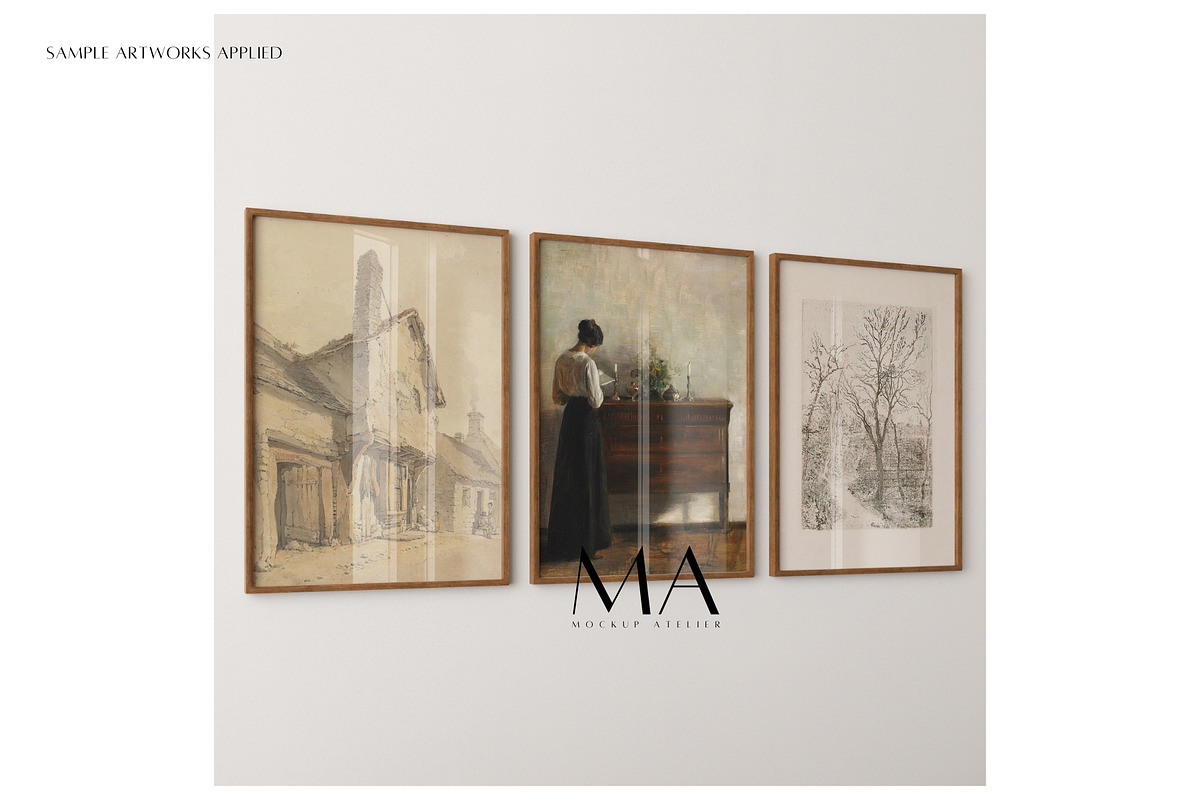 Close Up 3 Frames Mockup Bundle, a Household Mockup by Mockup Art Atelier (Photo 17 of 20)