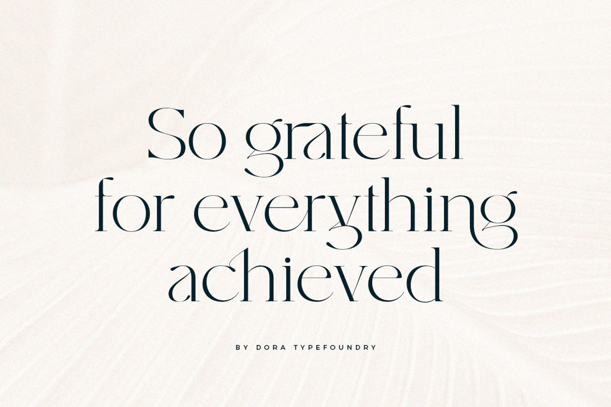 Rhiffiral, a Serif Font by Dora Typefoundry (Photo 5 of 30)