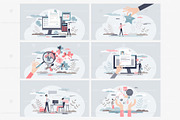 18 Human Resources V2 Concepts, a Person Illustration by VectorMine (Thumbnail 4 of 8)