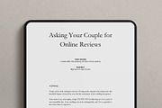 Wedding Photographer Email Templates, an Email Template by Cagdas Yoldas (Thumbnail 7 of 7)