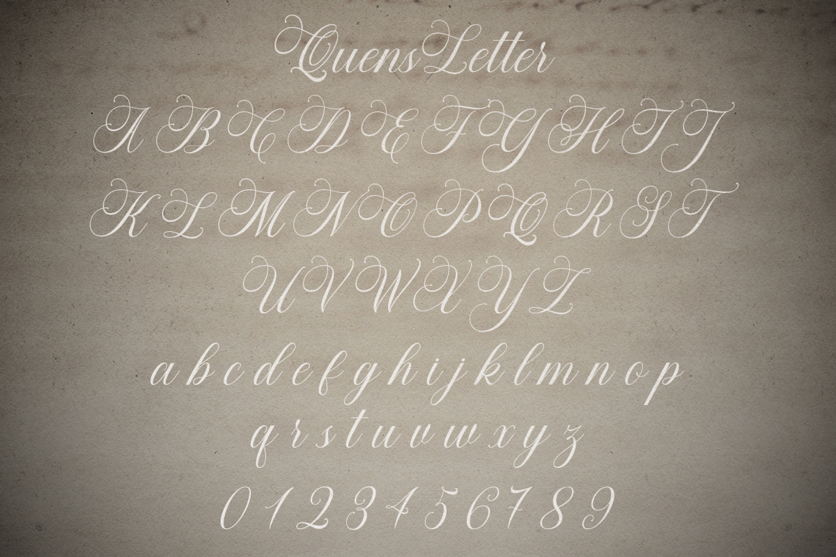 Quens Letter Script