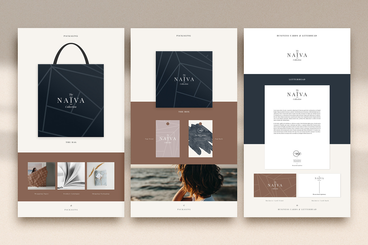 Naiva - Brand Sheets Collection, a Presentation Template by The Iconic (Photo 5 of 10)