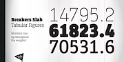 Breakers Slab, a Slab Serif Font by Kostic Type Foundry (Thumbnail 6 of 10)
