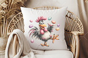 Whimsical Easter Roster Clipart, an Illustration by OK Design (Thumbnail 5 of 6)