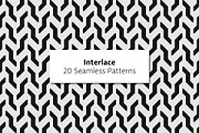 Interlace - 20 Seamless Patterns, a Pattern Graphic by Tustan (Thumbnail 1 of 5)