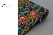POMEGRANATE EDEN - patterns & motifs, a Decorative Illustration by Liiafis (Thumbnail 15 of 15)