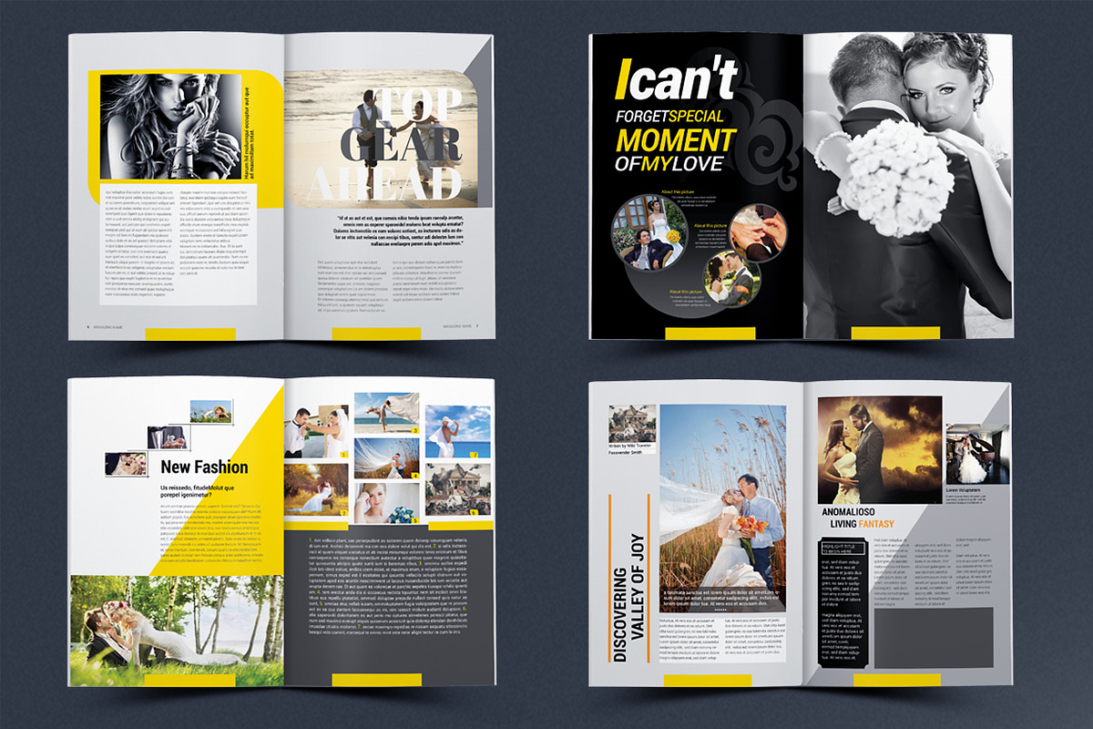 Fashion Magazine, a Magazine Template by artico (Photo 3 of 4)