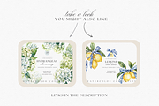 Watercolor Lemons & Hydrangeas, a Decorative Illustration by ThaismotaCreativeCo (Thumbnail 11 of 12)