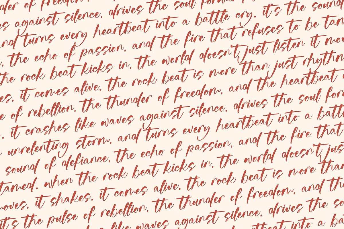 Raituly Chant Modern Handwritten, a Script Font by stylishtype.co (Photo 17 of 20)